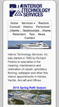 Mobile Screenshot of interiortechnologyservices.com