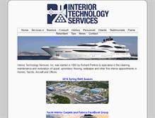 Tablet Screenshot of interiortechnologyservices.com